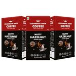 Colombian Brew Hazelnut Instant Coffee Powder, No Sugar Vegan, 100g Buy 2 Get 1 Free