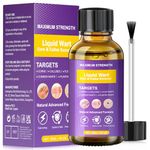Wart Remover, Fast Acting Verruca Treatment for Hands and Feet, Effective Skin Tag Removal Kit, Gentle Treatment for Common Warts, Plantar Warts, Corns & Calluses (30ML)