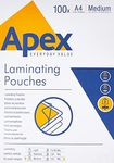 Fellowes A4 APEX Laminating Pouches