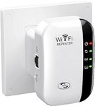 JORPETS WiFi Extender, WiFi Repeater Wireless Signal Booster Long Range, Long Range Wireless Internet Repeater 300Mbps 2.4GHz, Quick Setup, WiFi Dead Zones Killer