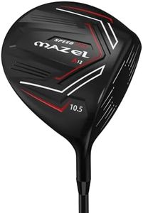 MAZEL 460CC Driver Golf Club for Men,Right Handed,9.5/10.5 Degree (Graphite (A12 Head), Stiff, 10.5, Degrees, Right)