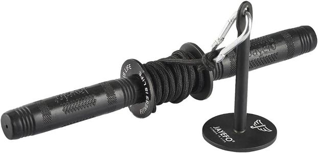 Jayefo Sports 3 in 1 Arm Machine Forearm Exerciser Wrist Roller Bicep Bar Finger Trainer and Hand Strengthener For Forearm Workout Hands Biceps Wrist Twist Strength Training Gym Tool Roller Gear