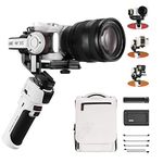 Zhiyun Crane M3S M3 S Combo Gimbal Stabilizer for DSLR Mirrorless Cameras 3-Axis Handheld Video Stabilizer Compatible with GoPro, Action Camera, Smartphone,Tripod Phone Clip Included