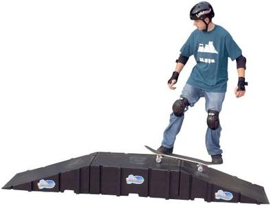 Landwave Skateboard Starter Kit with 2 Ramps and 1 Deck