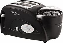 Tefal Toast n Bean, 2 Slice Toaster, Bean & Egg maker, 1200 W, Black, TT552842