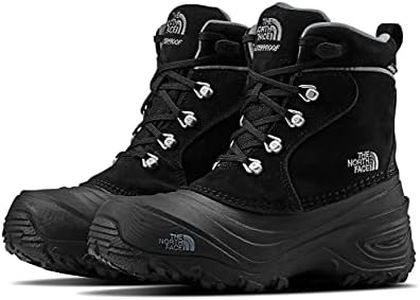 THE NORTH FACE Boys' Y Chilkat Lace Ii Trainers, Black Tnf Black Zinc Grey Kz2, 13 UK Child