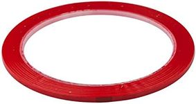 Whiteboard Red Tape - 3mm X 40m - Self Adhesive - Grid Gridding - Marking Tape Red - by TRIXES