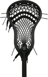 StringKing Complete 2 Senior 155 Attack Men's Lacrosse Stick (Black/Black)