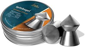 H&N Spitzkugel Airgun Pellets 0.177 Cal, 8.64 Grains, Pointed, 500 Count