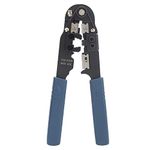 Meshiv Crimper Pliers Terminal Hand Crimping Tools Connector Cable Clamp Multi-function Network Cable Modular Plug Hand Crimp Tool (HT-210C)