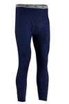 Indera T21DRLGNB Men's Tall Polypropylene Performance Rib Knit Thermal Underwear Pant, Navy, Large