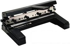 Swingline Hole Punch, Heavy Duty Hole Puncher, Adjustable, 2-4 Holes, 40 Sheet Punch Capacity, Black (74450)