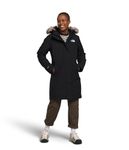 THE NORTH FACE Women's Arctic Parka (Standard & Plus Size) | Waterproof Shell, Recycled Down Insulation, Adjustable Hood, TNF Black-NPF, Medium