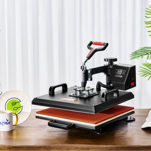 CREWORKS 8-in-1 Heat Press Machine, 38x38cm – Multifunctional Sublimation