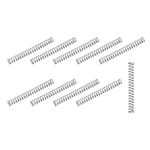 sourcing map Compression Springs (0.3x2mm OD,15mm Free Length) 10Pcs, 304 Stainless Steel 3.9N Extension Spring - for Shop Home Repairs, DIY Projects, Silver Tone