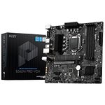 MSI B560M PRO-VDH Motherboard, Micro-ATX - Supports Intel Core 11th Gen Processors, LGA 1200 - 4 x DIMMs (5066MHz/OC), 1 x PCIe 4.0 x16, 2 x M.2 Gen4/3, 2.5G LAN