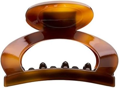 France Luxe Oval Cutout Claw Clip - Classic - Tortoise