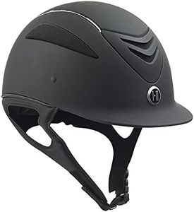 One K Defender Chrome Stripe L/O, Color: Black Matte CS, Size: Medium Long Oval (470152CBKMTMEDL)