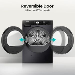 Hisense 9kg Heat Pump Dryer – Black