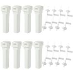 8pcs Replacement Filter Kit for Soclean 2, Efficient Filtration 8pcs Cartridge Filters & 8pcs Check Valve Cleaning and Sanitizing Device Accessories