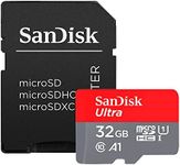 SanDisk Ultra 32 GB microSDHC Memory Card + SD Adapter with A1 App Performance Up to 98 MB/s, Class 10, U1