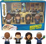 Little People Collector Brooklyn Nine-Nine TV Series Special Edition Set for Adults & Fans, 4 Figures in Display Package