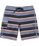 RVCA Men's Eastern Boardshort Trunk, Slate/Light Pink, 30