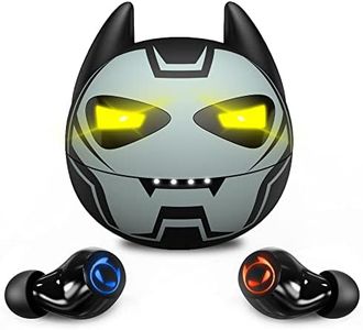 AMAFACE Earbuds for Kids Cute Design in-Ear Wireless Earphones for Kids Boys Adult Bluetooth 5.3 Waterproof Sport Stereo Headphones with Mic for Phone