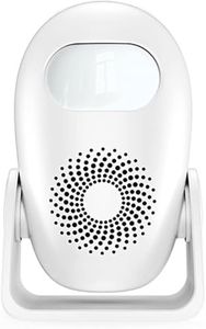 Blackt Electrotech BT51A Wireless Motion Sensor Alarm with Intelligent Welcome Doorbell, Infrared Detector, Gate Alert Alarm, Remote Control, Easy Install for Daily Safety Protection