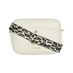 Accessorize London Women's Cream Webbing Strap Camera Bag