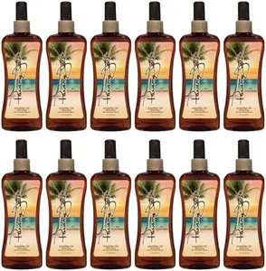 Panama Jack Amplifier Suntan Oil - Contains No Sunscreen Protection (0 SPF), Light Formula with Exotic Oils, Fruit and Nut Extracts, Tropical Fragrance, 8 FL OZ (Pack of 12)
