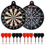 Ruthless | Battle Board | Family Duel Sided Dartboard Game | Magnetic | Inc 4 Sets of Magnetic Darts.