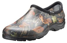 Sloggers Waterproof Garden Shoe for Men – Outdoor Slip-On Rain and Garden Clogs with Premium Comfort Support Insole, (Camo), (Size 10)