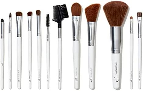 e.l.f. Professional Vegan Makeup Tools, For Expert Blending, Contouring & Highlighting, Pack of 12