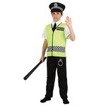 Wicked Costumes Boys Police Officer Fancy Dress Costume - Medium (5-7 years)