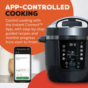 Instant Pot Pro 10-in-1 Multi-Cooker, 5.7L – Black