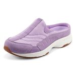 Easy Spirit Womens Traveltime Clog, Light Purple, 12 Wide