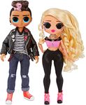 L.O.L. Surprise! OMG Movie Magic Fashion Dolls 2-Pack Tough Dude and Pink Chick with 25 Surprises Including 4 Fashion Looks, 3D Glasses, Accessories and Reusable Playset - Great Gift for Ages 4+