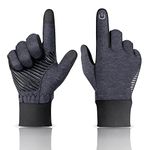 SIMARI Winter Thermal Gloves Men Women Touchscreen Anti-Slip Windproof Gloves Cold Weather Gloves for Driving Cycling Skiing Working Outdoor SMRG102