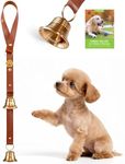 FOLKSMATE Leather Dog Door Bells fo