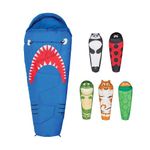 Kids Sleeping Bag by Highlander - Mummy Style - Themed Carry Backpack for Easy Transportation - Lightweight and Warm - Perfect for Camping, Hiking, and Sleepovers. Junior Warm Snuggle Sleeping Bags