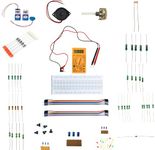 Electronic Project & Circuit Learning Kit with Guide Materilal | Suits Electronic Aspirants Students from Begineers to Placement Level & Hobbyist | Cash Back Inside The Pack | Learn and Earn Concept