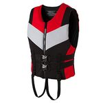 Paddle Vest For Kayaking Red Black