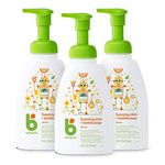 Babyganics Foaming Dish and Bottle Soap, Citrus, 16oz Pump Bottle (Pack of 3)