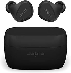 Jabra Elite 5 True Wireless in-Ear Bluetooth Earbuds - Hybrid Active Noise Cancellation (ANC), 6 Built-in Microphones for Clear Calls, Small Ergonomic Fit and 6mm Speakers – Black, Amazon Exclusive