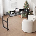 Furist Overbed Table with 360° Whee