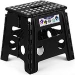 Delxo Folding Step Stool, 13 inch N