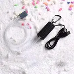 Aquarium USB Air Pump Portable Mini USB Aquarium Fish Tank Oxygen Air Pump Mute Energy Saving Fish Tank Air Pumps Black