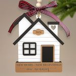 Hiagkmet House Warming Gifts New Home 2024, Housewarming Gifts for New House, New Home Gift for Home, Couple, Women, New Home Owners Gift Ideas Christmas Tree Ornament 2024