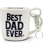 MALLAbyLAMMA Best Dad Mug 12 Ounce 